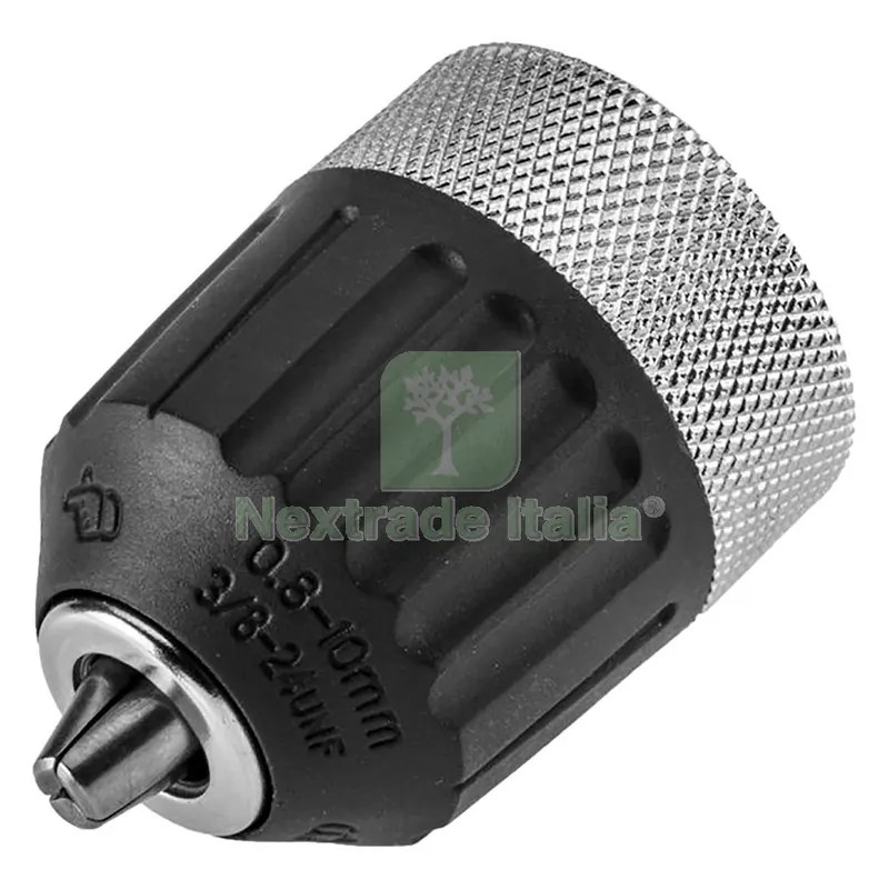 Mandrino Senza Chiave mm 10 - attacco F.3/8 x 24 — Punte, frese e dischi — rif. FERX.507065NLM