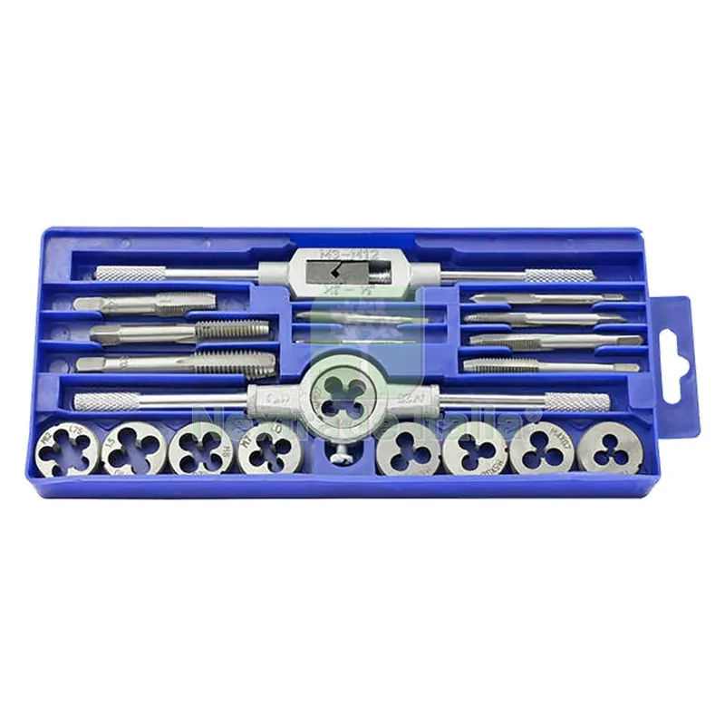 Serie Maschi e Filiere 20 pezzi nx1 — Maschi e filettatura manuale — rif. FERX.515226NLM Serie Maschi e Filiere 20 pezzi nx1 — Maschi e filettatura manuale — rif. FERX.515226NLM