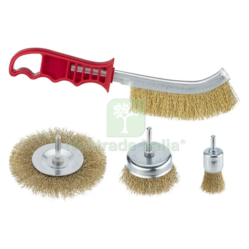 SET SPAZZOLE MISTE set 4 pezzi nx1 — Attrezzi da giardino — rif. FERX.502873NLM SET SPAZZOLE MISTE set 4 pezzi nx1 — Attrezzi da giardino — rif. FERX.502873NLM