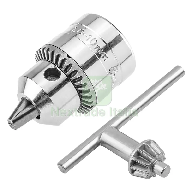 MANDRINO CON CHIAVE mm 10 - attacco F.3/8 x 24 — Punte, frese e dischi — rif. FERX.5070812NLM