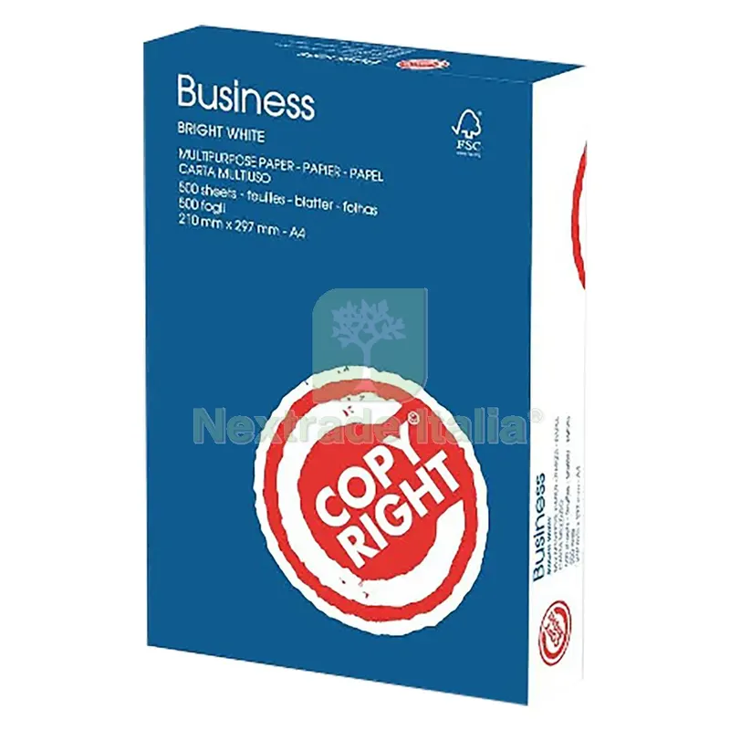 5CF Carta Ufficio 'copy Right Business' A3 - 42 x 29,7 cm — Articoli per ufficio — rif. FERX.5072646NLM 5CF Carta Ufficio 'copy Right Business' A3 - 42 x 29,7 cm — Articoli per ufficio — rif. FERX.5072646NLM