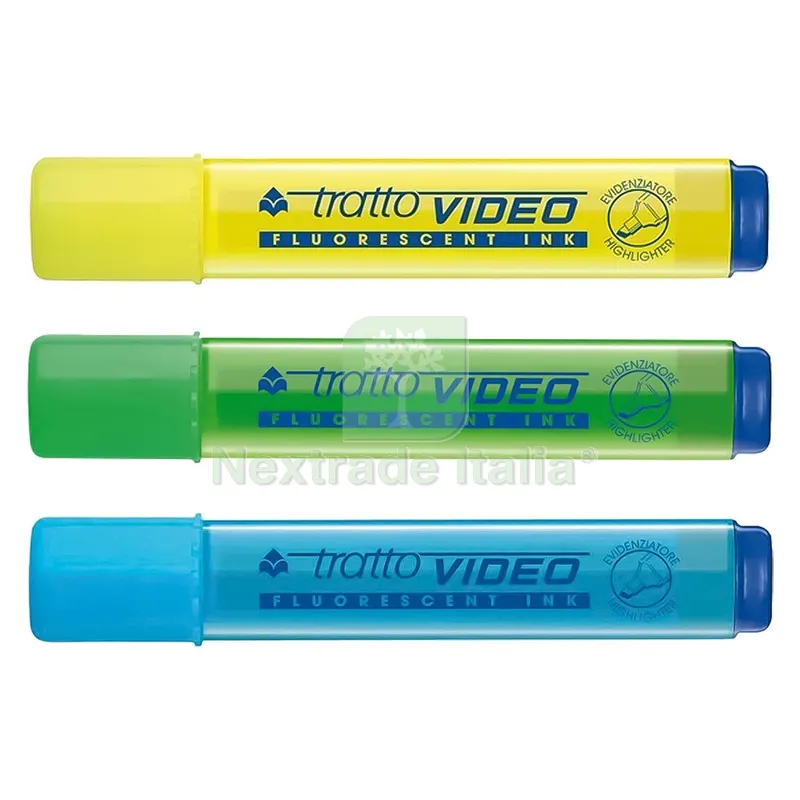 Evidenziatore 'tratto Video' giallo - 12 pezzi — Articoli per ufficio — rif. FERX.5073210NLM Evidenziatore 'tratto Video' giallo - 12 pezzi — Articoli per ufficio — rif. FERX.5073210NLM
