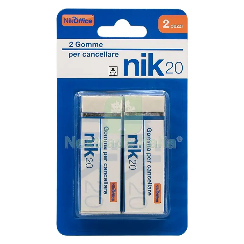 24BLISTER Gomma Cancellante 2 pezzi — Punte, frese e dischi — rif. FERX.5073232NLM 24BLISTER Gomma Cancellante 2 pezzi — Punte, frese e dischi — rif. FERX.5073232NLM