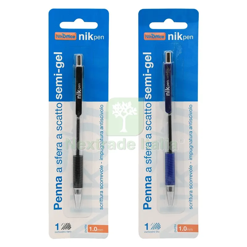 12BLISTER Penna a Scatto con Clip inchiostro nero — Articoli per ufficio — rif. FERX.5072818NLM 12BLISTER Penna a Scatto con Clip inchiostro nero — Articoli per ufficio — rif. FERX.5072818NLM