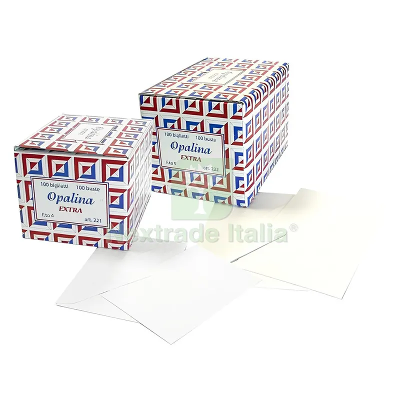 Busta con Biglietto mm 90 x 140 bianca - cf.100 pz — Casalinghi e organizzazione — rif. FERX.5073026NLM