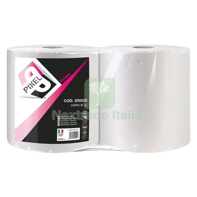 2RT BOBINA CARTA 'PIXEL PRIME' Kg 0,975 a rotolo circa (prezzo singolo rotolo) — Accessori bagno — rif. FERX.507571NLM 2RT BOBINA CARTA 'PIXEL PRIME' Kg 0,975 a rotolo circa (prezzo singolo rotolo) — Accessori bagno — rif. FERX.507571NLM