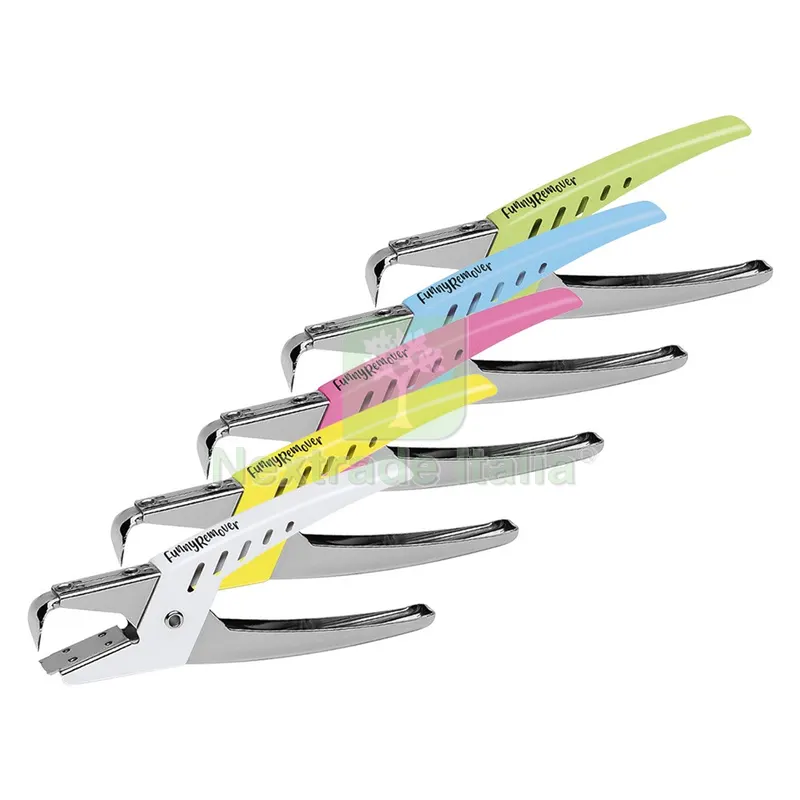 LEVAPUNTI 'FUNNYREMOVER' per punti da 6 a 12 mm — Casalinghi e organizzazione — rif. FERX.5072126NLM LEVAPUNTI 'FUNNYREMOVER' per punti da 6 a 12 mm — Casalinghi e organizzazione — rif. FERX.5072126NLM