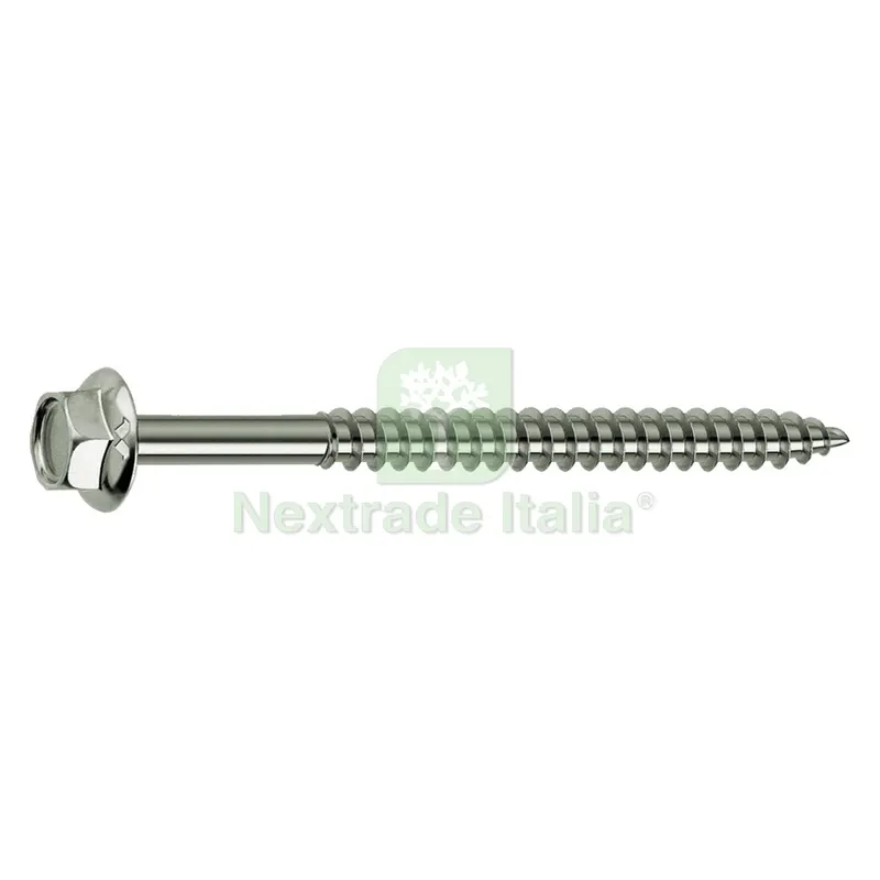 100C% TIRAFONDO PER LEGNO '811' mm 6,5 x 80 — Viti — rif. FERX.401366NLM