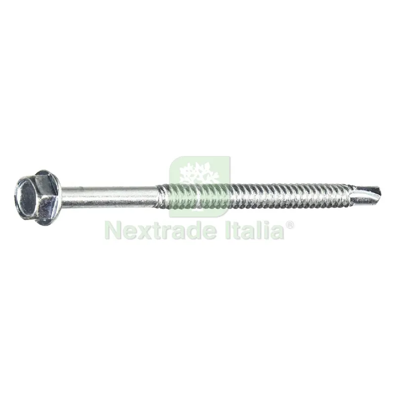 100C% TIRAFONDO AUTOPERFORANTE PER FERRO mm 6,3 x 130 — Viti — rif. FERX.4005545NLM 100C% TIRAFONDO AUTOPERFORANTE PER FERRO mm 6,3 x 130 — Viti — rif. FERX.4005545NLM