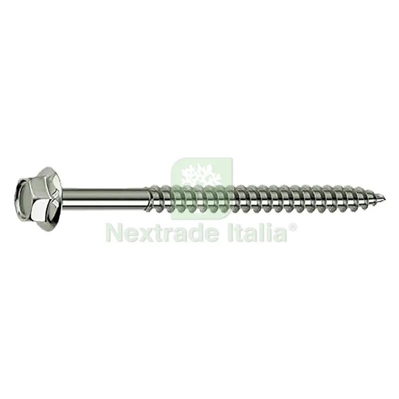 200C% TIRAFONDO PER LEGNO mm 6 x 40 — Viti — rif. FERX.4005594NLM