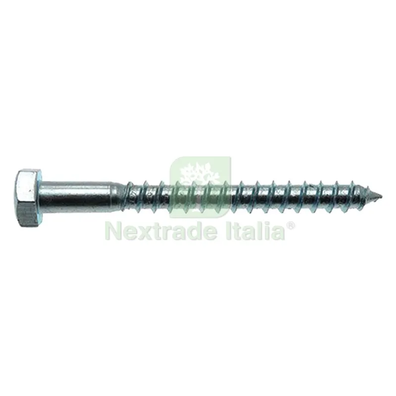 TIRAFONDO PER LEGNO mm 8 x 120 — Viti — rif. FERX.404836NLM