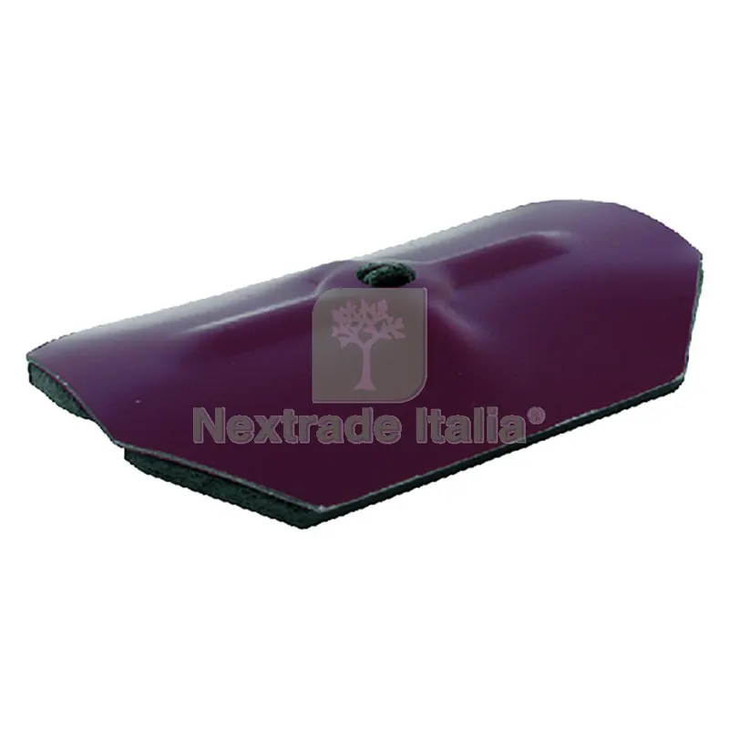 400PZ Cappellotto Ottagonale con Guarnizione mm 75 x 45 rosso siena — Minuteria metallica — rif. FERX.404892NLM 400PZ Cappellotto Ottagonale con Guarnizione mm 75 x 45 rosso siena — Minuteria metallica — rif. FERX.404892NLM