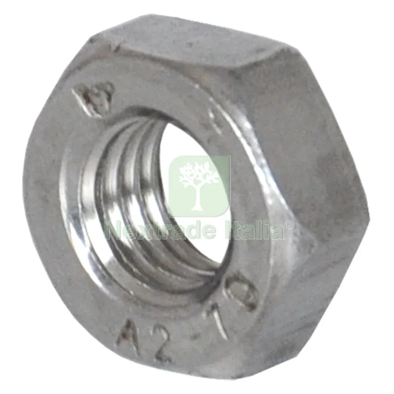 DADO ESAGONALE INOX A2 M 18 — Bulloni, dadi e rondelle — rif. FERX.4107077NLM DADO ESAGONALE INOX A2 M 18 — Bulloni, dadi e rondelle — rif. FERX.4107077NLM