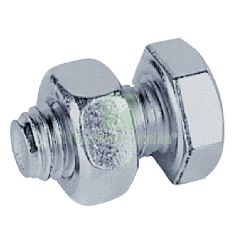 BULLONE CON DADO 8 x 10 pz 40 — Bulloni, dadi e rondelle — rif. FERX.312562NLM