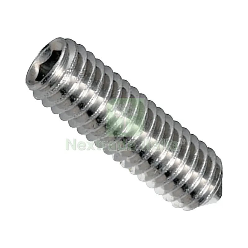 500PZ VITI GRANI SENZA TESTA INOX A2 M4 x 10 mm — Viti — rif. FERX.4310208NLM 500PZ VITI GRANI SENZA TESTA INOX A2 M4 x 10 mm — Viti — rif. FERX.4310208NLM