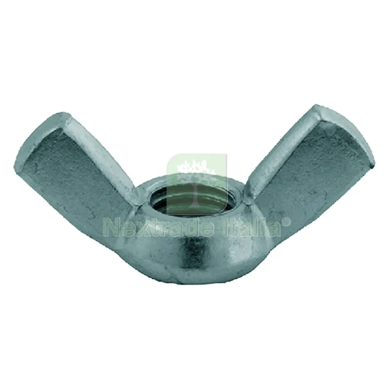 100PZ DADO A GALLETTO M 10 — Bulloni, dadi e rondelle — rif. FERX.402362NLM 100PZ DADO A GALLETTO M 10 — Bulloni, dadi e rondelle — rif. FERX.402362NLM