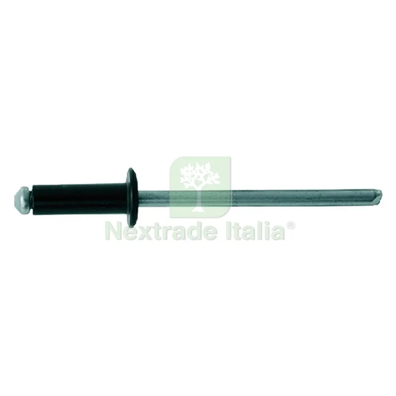 10CF RIVETTO A STRAPPO 'TESTA DI MORO' 3,2 x 12 cf. 100 pz — Punte, frese e dischi — rif. FERX.403355NLM