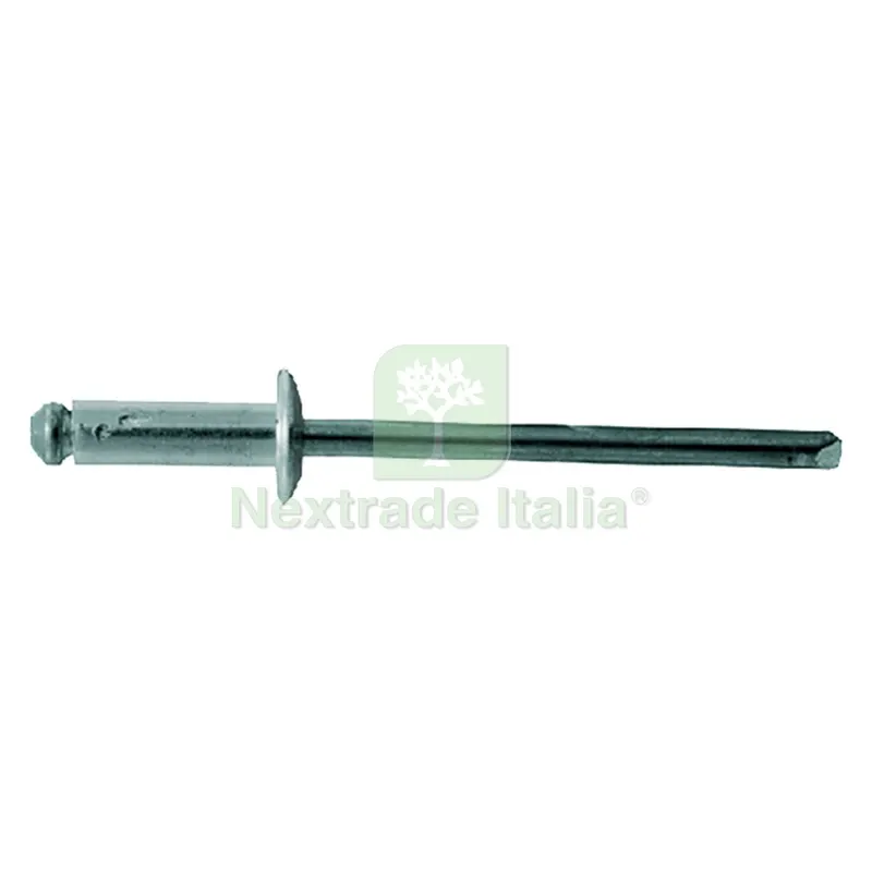 5CF RIVETTO A STRAPPO IN ALLUMINIO 3,0 x 18 cf. 100 pz — Rivetti — rif. FERX.403318NLM