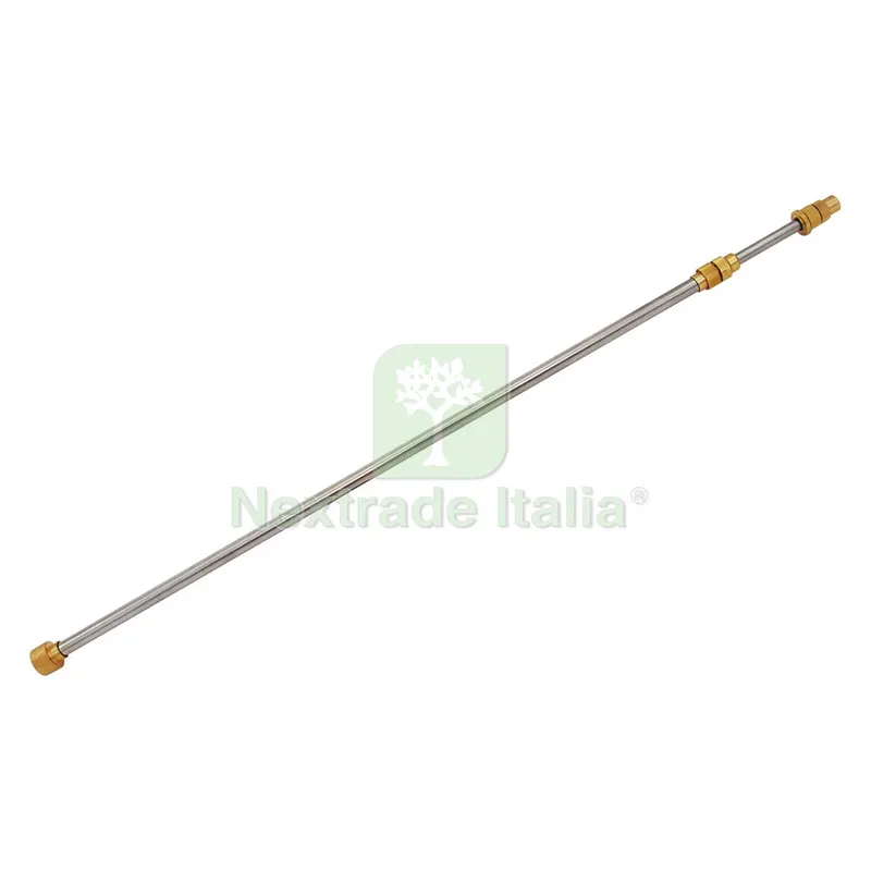 LANCIA INOX CON UGELLO OTTONE telescopica cm 58>102 — Accessori bagno — rif. FERX.6040128NLM LANCIA INOX CON UGELLO OTTONE telescopica cm 58>102 — Accessori bagno — rif. FERX.6040128NLM
