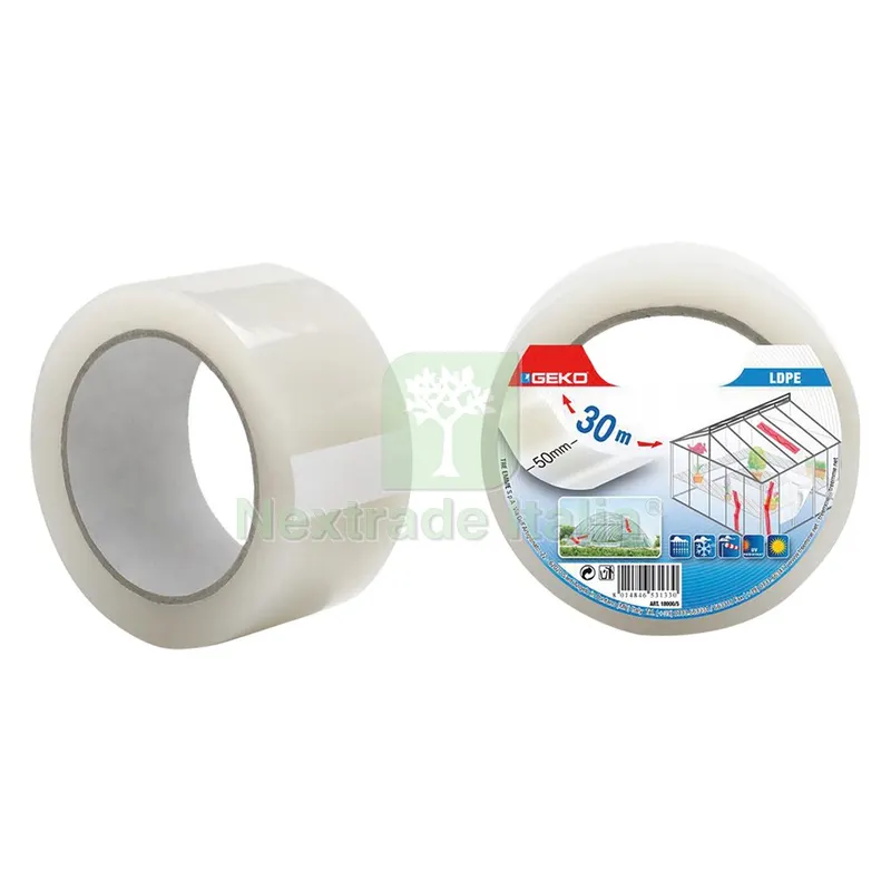 NASTRO IN POLIETILENE PER SERRE 'LDPE' cm. 5 x 30 mt. — Teli e film di protezione — rif. FERX.6066017NLM