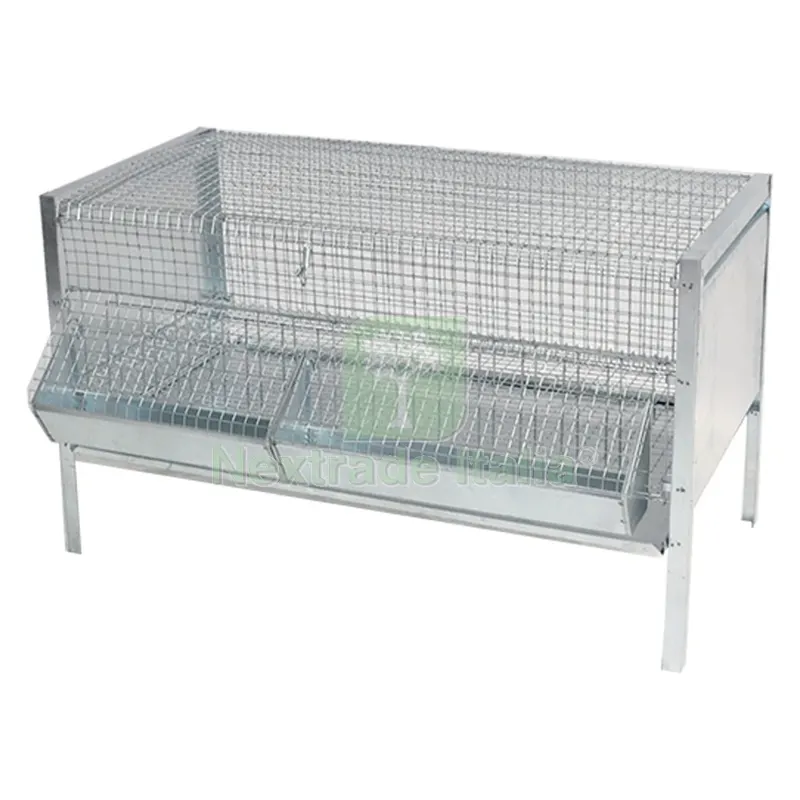 Gabbia Pulcini Pieghevole cm 100 x 50 x H 60 — Docce e arredo acqua da giardino — rif. FERX.604734NLM Gabbia Pulcini Pieghevole cm 100 x 50 x H 60 — Docce e arredo acqua da giardino — rif. FERX.604734NLM