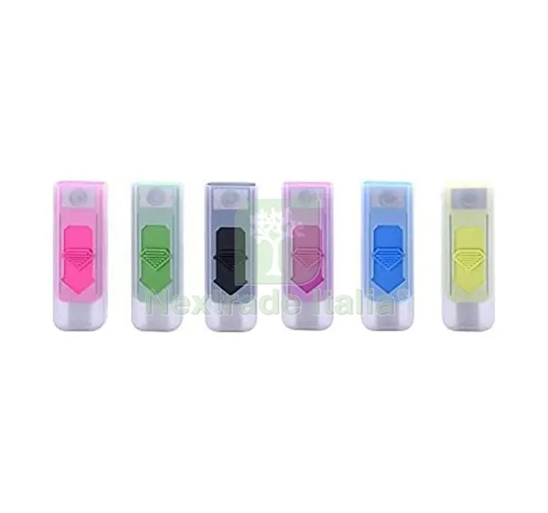 18PZ Accendi Sigarette USB Styled — Tempo libero outdoor — rif. FERX.804001NLM 18PZ Accendi Sigarette USB Styled — Tempo libero outdoor — rif. FERX.804001NLM