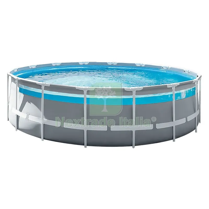 Piscina con Telaio 'linea Prism Clearview' cm 488 x 122 - capacità 19156 lt — Tempo libero outdoor — rif. FERX.6136234NLM Piscina con Telaio 'linea Prism Clearview' cm 488 x 122 - capacità 19156 lt — Tempo libero outdoor — rif. FERX.6136234NLM