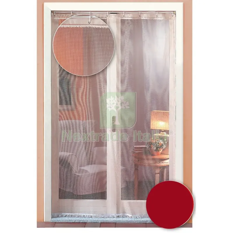 TENDA ZANZARIERA CON ANELLI 'MOSCHITO' bianca — Tende e zanzariere — rif. FERX.3143910NLM — foto 2 TENDA ZANZARIERA CON ANELLI 'MOSCHITO' bianca — Tende e zanzariere — rif. FERX.3143910NLM — foto 2