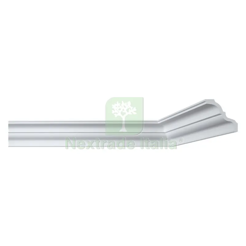 45PZ CORNICE DECORATIVA PER SOFFITTO mod. I777 - mm 105 x 90 — Cornici e profili decorativi — rif. FERX.913146NLM — foto 2