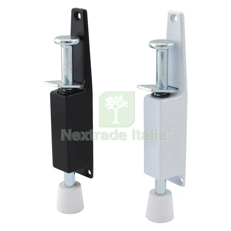 FERMAPORTA A PEDALE GRANDE colore bronzo — Ferramenta porte e finestre — rif. FERX.030982NLM