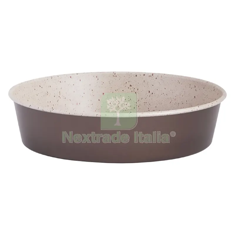 TORTIERA TONDA BORDATA ''RUSTIC LINE'' øcm. 28 - h.4 — Casalinghi e organizzazione — rif. FERX.7938758NLM TORTIERA TONDA BORDATA ''RUSTIC LINE'' øcm. 28 - h.4 — Casalinghi e organizzazione — rif. FERX.7938758NLM