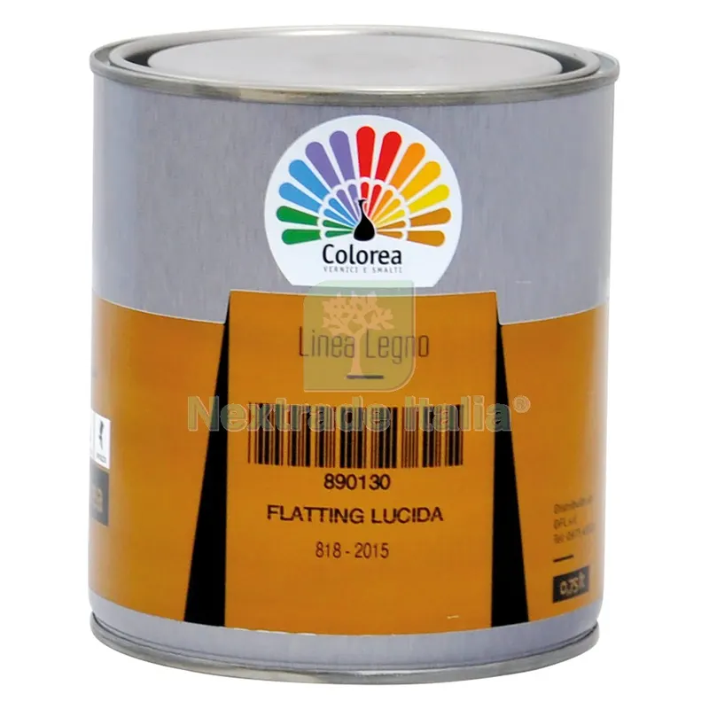 2PZ VERNICE FLATTING 'COLOREA' Lt. 2,5 Trasparente opaca — Vernici e smalti — rif. FERX.890141NLM 2PZ VERNICE FLATTING 'COLOREA' Lt. 2,5 Trasparente opaca — Vernici e smalti — rif. FERX.890141NLM