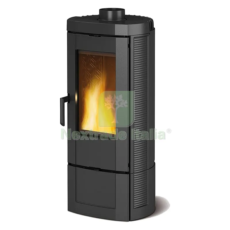 STUFA A LEGNA 'CANDY 4.0' Ghisa smaltata — Stufe e camini — rif. FERX.700113NLM STUFA A LEGNA 'CANDY 4.0' Ghisa smaltata — Stufe e camini — rif. FERX.700113NLM