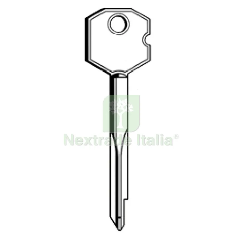 5PZ CHIAVI A CROCE XF1P — Ferramenta porte e finestre — rif. FERX.320208NLM — foto 2