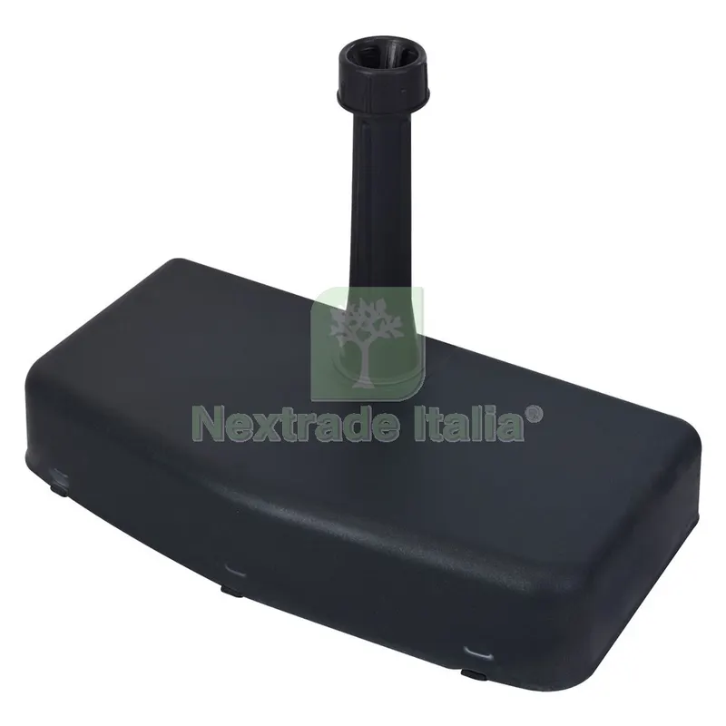BASE PLASTICA PIENA PER OMBRELLONE cm 50 x 25 x h.9 — Tempo libero outdoor — rif. FERX.6130963NLM BASE PLASTICA PIENA PER OMBRELLONE cm 50 x 25 x h.9 — Tempo libero outdoor — rif. FERX.6130963NLM