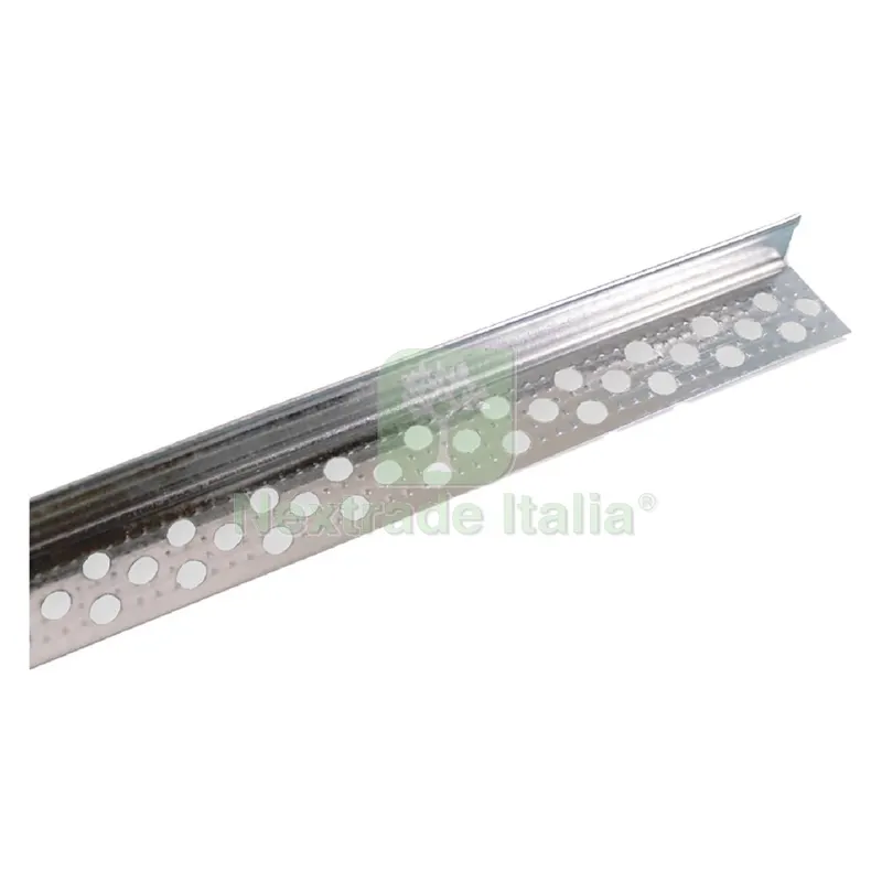 20PZ PROFILO PARABORDO A 'L' PER CARTONGESSO cm 300 — Isolanti e reti — rif. FERX.1031550NLM 20PZ PROFILO PARABORDO A 'L' PER CARTONGESSO cm 300 — Isolanti e reti — rif. FERX.1031550NLM