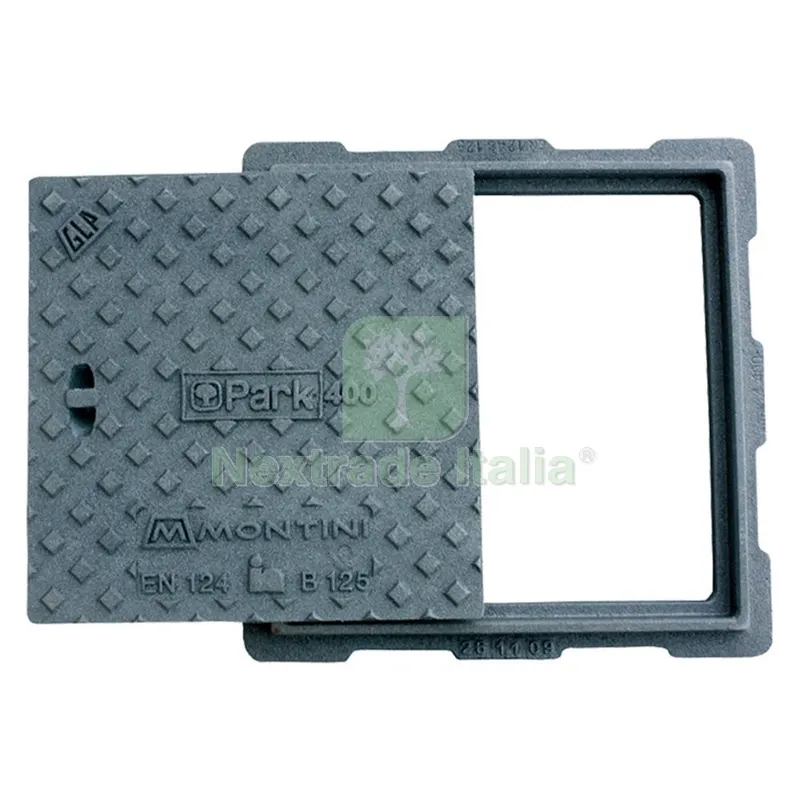 Chiusino in Ghisa B125 cm 20 x 20 - Kg 5 — Casalinghi e organizzazione — rif. FERX.104168NLM Chiusino in Ghisa B125 cm 20 x 20 - Kg 5 — Casalinghi e organizzazione — rif. FERX.104168NLM
