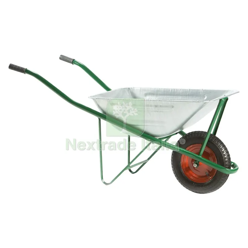 CARRIOLA 'SMONTATA' perno lungo - capacità 75 litri — Attrezzi da giardino — rif. FERX.102759NLM