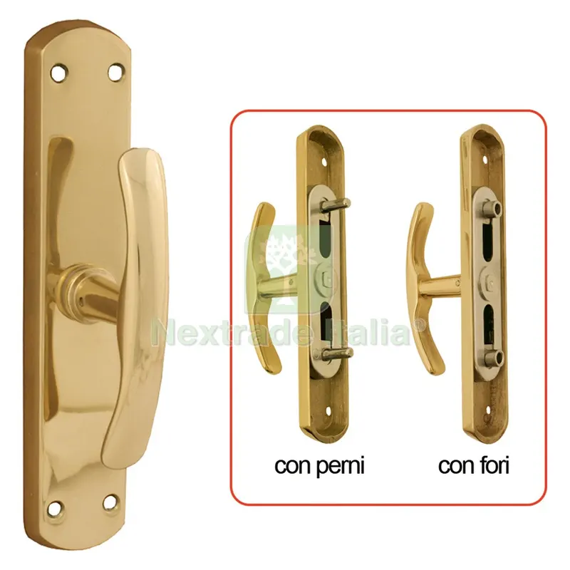 2PZ CREMONESE 'CAPRI' con perni — Maniglie e pomelli — rif. FERX.302008NLM 2PZ CREMONESE 'CAPRI' con perni — Maniglie e pomelli — rif. FERX.302008NLM