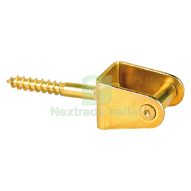 10PZ CAVALLOTTO TIPO ANUBA CON RULLO acciaio bronzato mm.15 di altezza - vite mm.35 — Funi, golfari e accessori sollevamento — rif. FERX.309358NLM 10PZ CAVALLOTTO TIPO ANUBA CON RULLO acciaio bronzato mm.15 di altezza - vite mm.35 — Funi, golfari e accessori sollevamento — rif. FERX.309358NLM