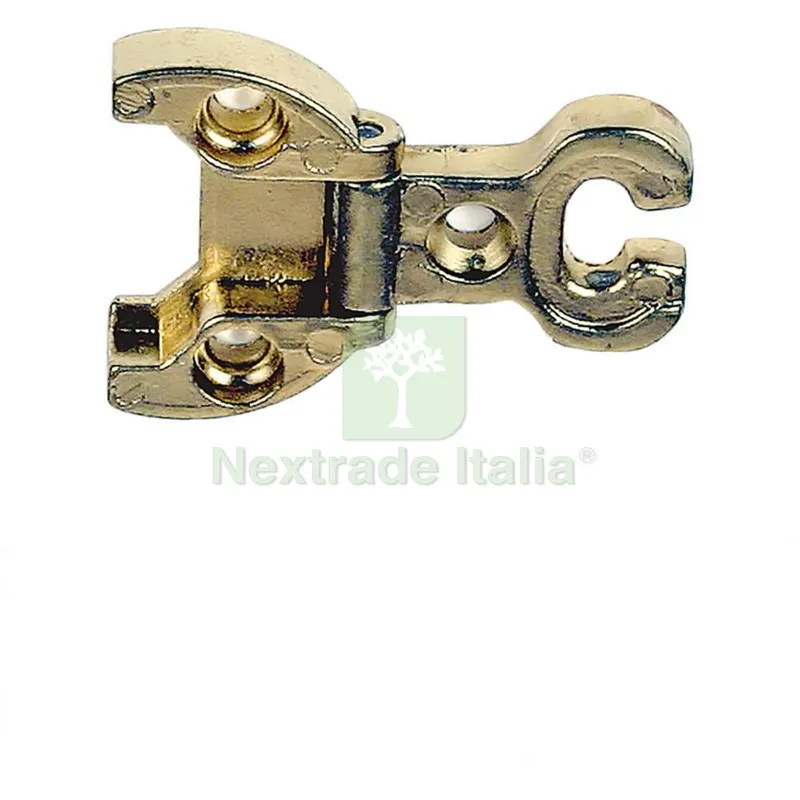 2PZ CERNIERA PER MOBILI 'A0054' oro — Ferramenta per legno e mobili — rif. FERX.3069202NLM — foto 2 2PZ CERNIERA PER MOBILI 'A0054' oro — Ferramenta per legno e mobili — rif. FERX.3069202NLM — foto 2