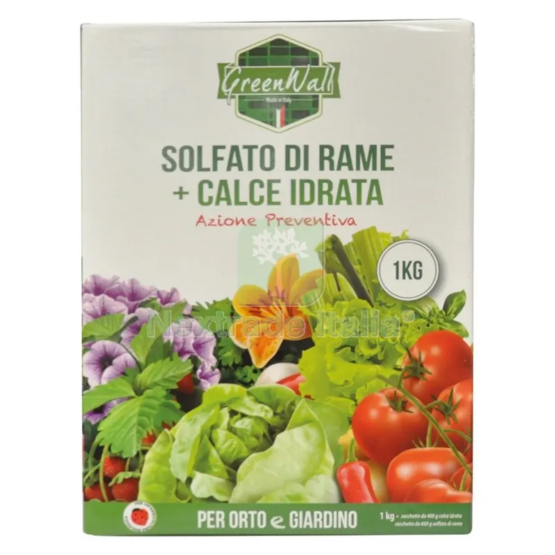 Solfato di Rame con Calce Idrata Gr.800 — Cemento, malte e collanti edili — rif. FERX.6131992NLM