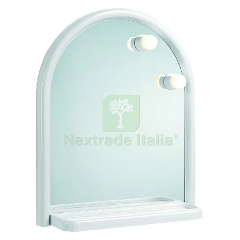 Specchio Arco con Faretti cm 52 x 63 — Accessori bagno — rif. FERX.208525NLM Specchio Arco con Faretti cm 52 x 63 — Accessori bagno — rif. FERX.208525NLM