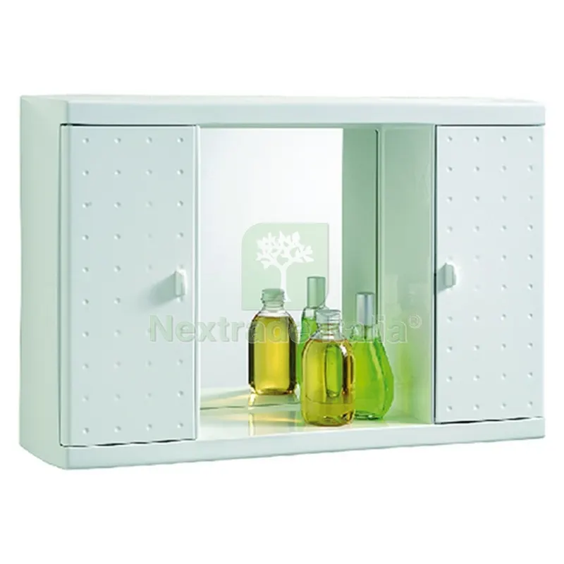 Specchiera da Bagno Pensile Doppio cm 60 x 40 x 16 - colore bianco — Quadri e cornici — rif. FERX.208532NLM Specchiera da Bagno Pensile Doppio cm 60 x 40 x 16 - colore bianco — Quadri e cornici — rif. FERX.208532NLM