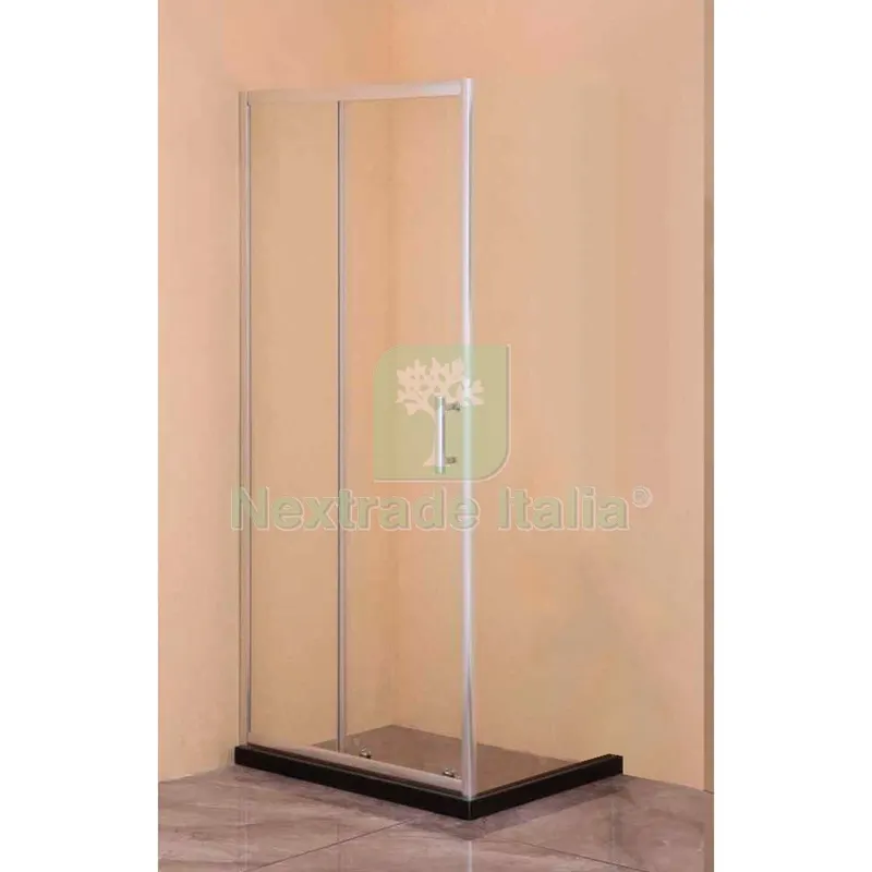 PANNELLO CRISTALLO SCORREVOLE PER BOX DOCCIA 'DIAM cm 90 x H 185 — Accessori bagno — rif. FERX.2070236NLM PANNELLO CRISTALLO SCORREVOLE PER BOX DOCCIA 'DIAM cm 90 x H 185 — Accessori bagno — rif. FERX.2070236NLM