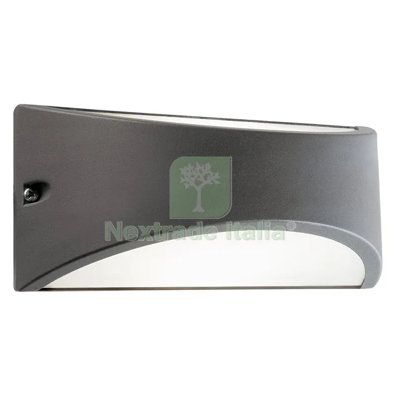 Applique LED 'lhasa' 10 W - cm 22 x 10 x 10 grigio — Illuminazione — rif. FERX.8042914NLM