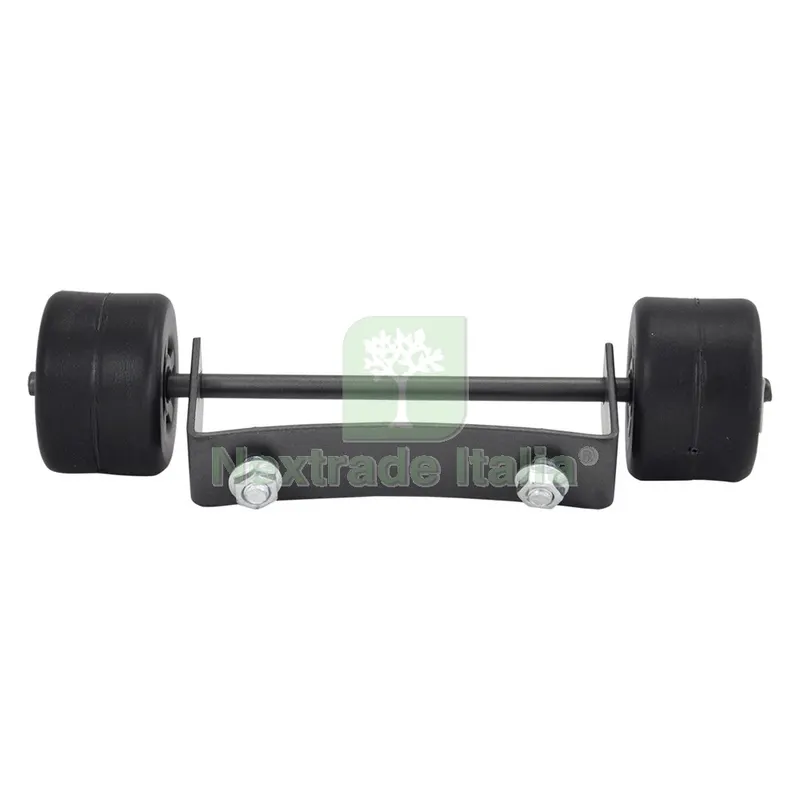 COPPIA RUOTE STUFA A FUNGO ø59 mm - per stufa bianca — Tubi e raccordi — rif. FERX.7002598NLM