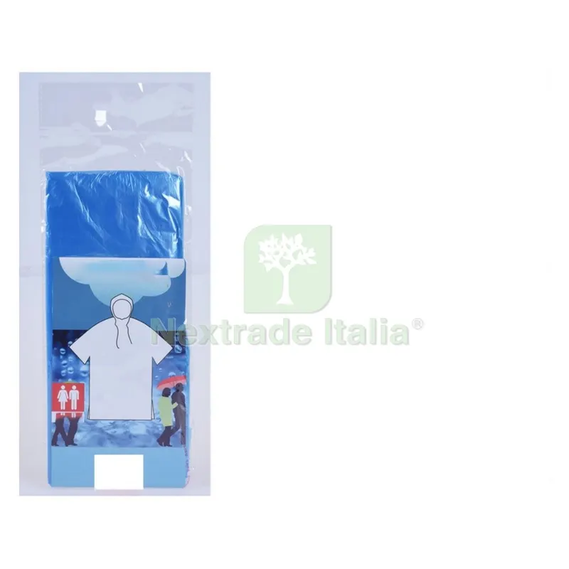 Impermeabile Tascabile Monouso 'poncho' taglia unica — Scarichi e sifoni — rif. FERX.1067110NLM — foto 2