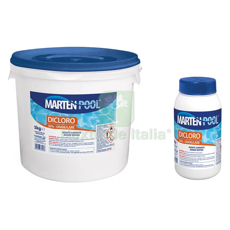 12CF Cloro Granulare - Dicloro Kg. 1 — Trattamento acqua piscina — rif. FERX.6134104NLM 12CF Cloro Granulare - Dicloro Kg. 1 — Trattamento acqua piscina — rif. FERX.6134104NLM
