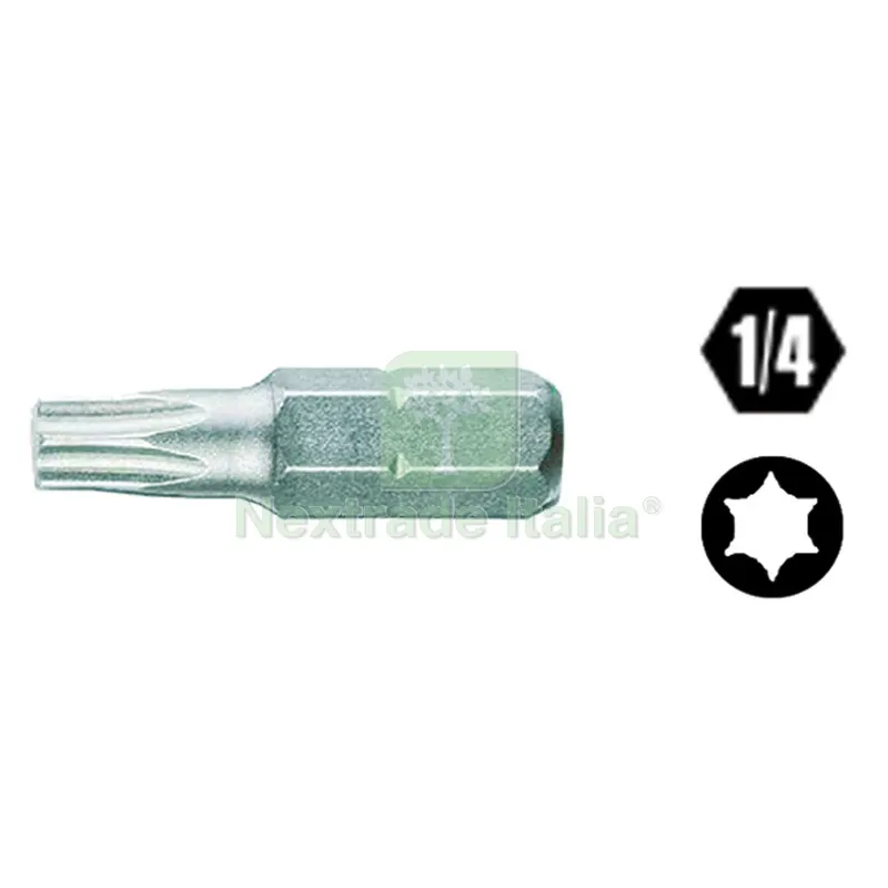10PZ INSERTI PER AVVITATORI ART. 861 TX/C Tx 40 mm 25- cf. 10 pz — Punte, frese e dischi — rif. FERX.530914NLM 10PZ INSERTI PER AVVITATORI ART. 861 TX/C Tx 40 mm 25- cf. 10 pz — Punte, frese e dischi — rif. FERX.530914NLM